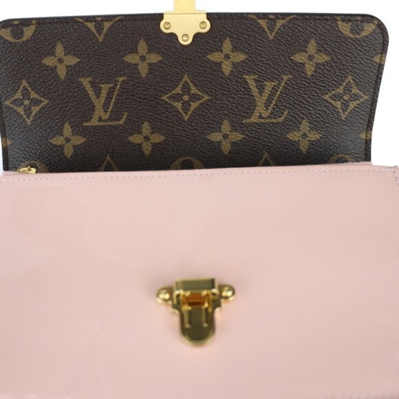 LOUIS VUITTON Brown Monogram Canvas Shoulder Bag - Picture 8 of 10